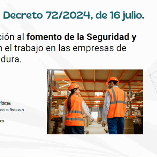 Convocatoria Ayudas Fomento Seguridad y Salud